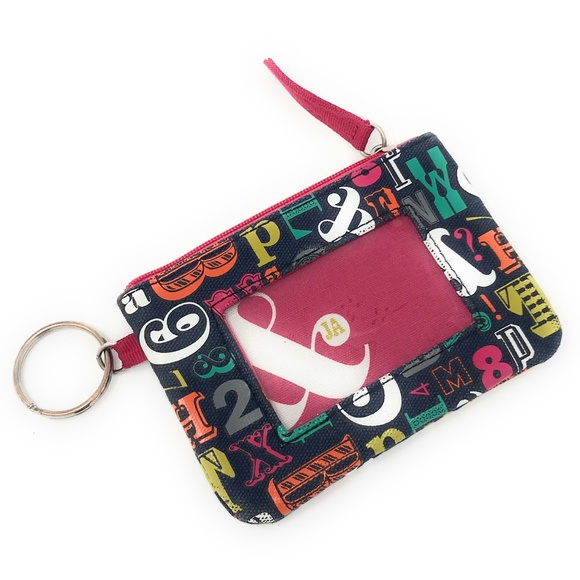 Jonathan Adler Accessories For Bn Typography Keychain Wallet